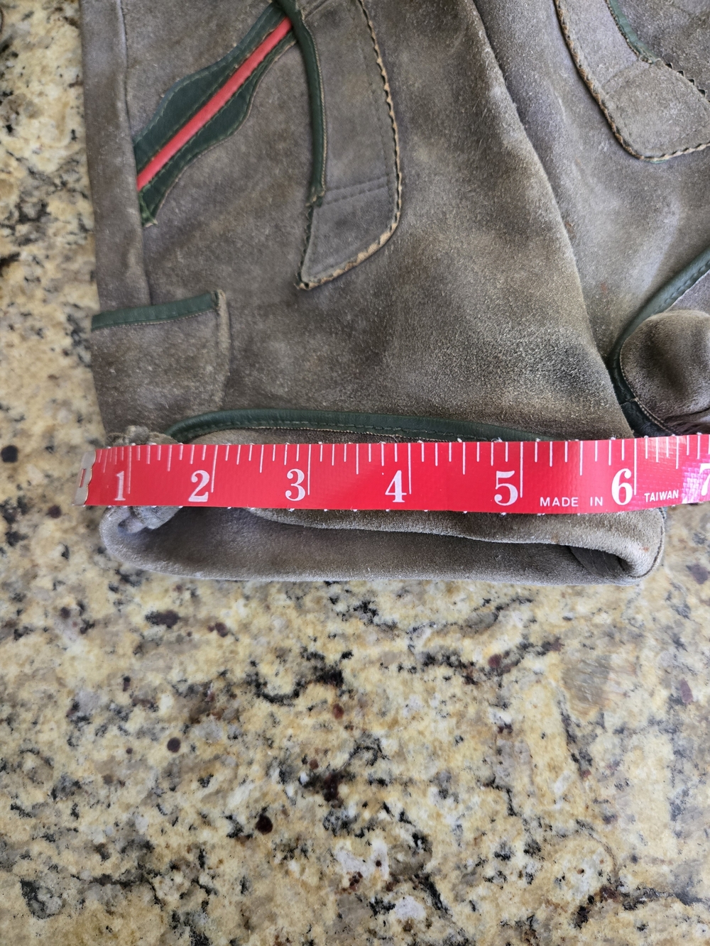 Kids Brown Suede Lederhosen Shorts with Suspenders - Brown - Picture 6 of 11